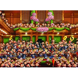 Grafika Kids (00807) - François Ruyer: "Orchestra" - 300 pieces puzzle