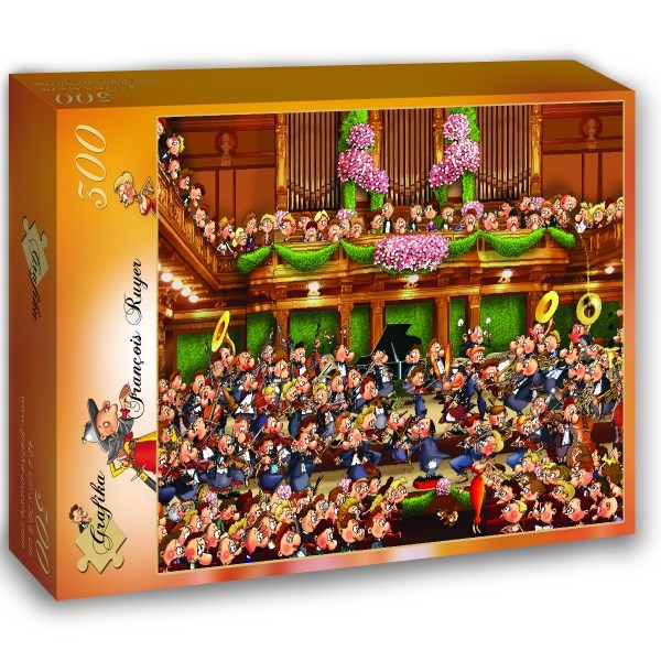 Grafika Kids (00807) - François Ruyer: "Orchestra" - 300 pieces puzzle