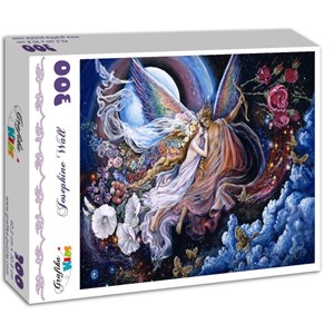 Grafika Kids (01549) - Josephine Wall: "Eros and Psyche" - 300 pieces puzzle