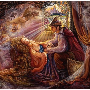 Grafika (02390) - Josephine Wall: "Sleeping Beauty" - 1500 pieces puzzle