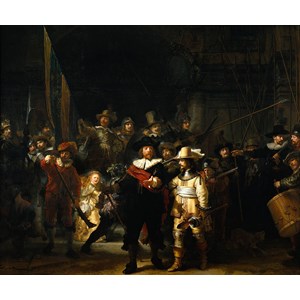 PuzzelMan (472) - Rembrandt: "The Night Watch" - 210 pieces puzzle