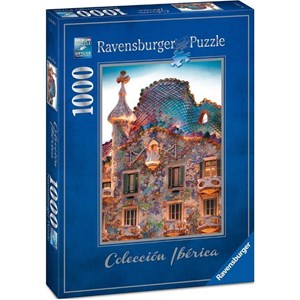 Ravensburger (19631) - "Casa Batlló, Barcelona" - 1000 pieces puzzle