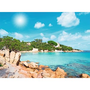 Ravensburger (14758) - "Sardinia" - 500 pieces puzzle