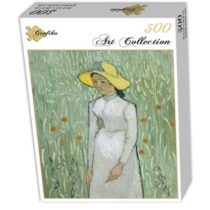 Grafika (01515) - Vincent van Gogh: "Girl in White, 1890" - 300 pieces puzzle